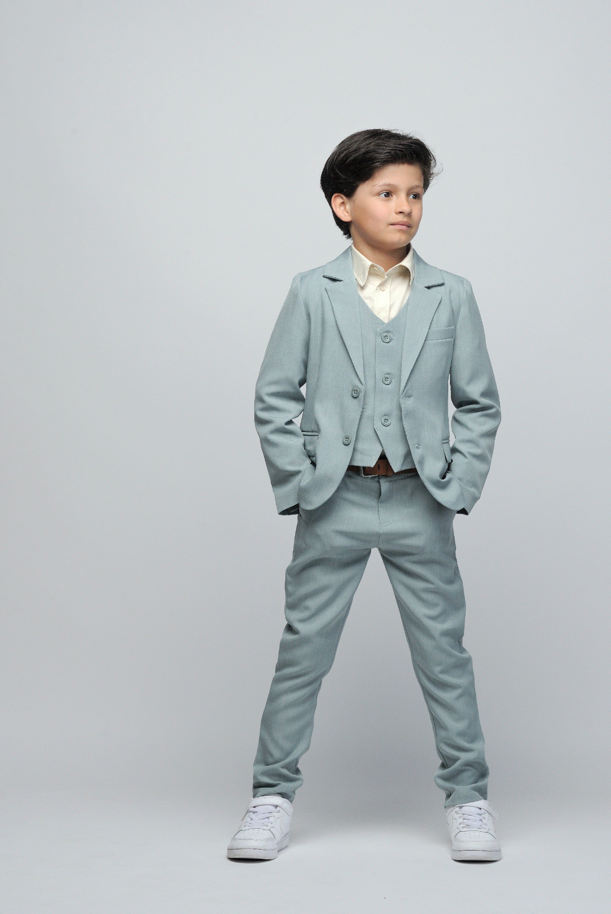 Le Chic Garçon ART Garçon vest *Garçon Green*