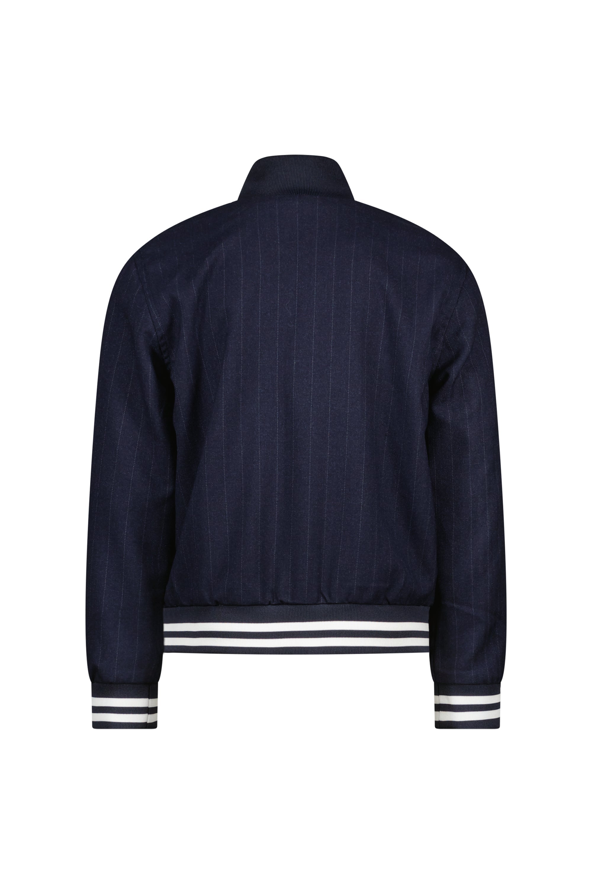 Le Chic Garçon BRIAN pinstripe bomber *Navy*