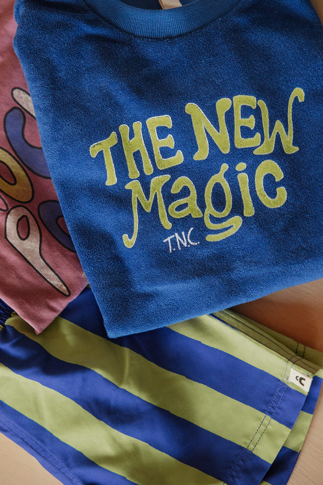 The New Chapter Bo T-shirt Blauw Magic