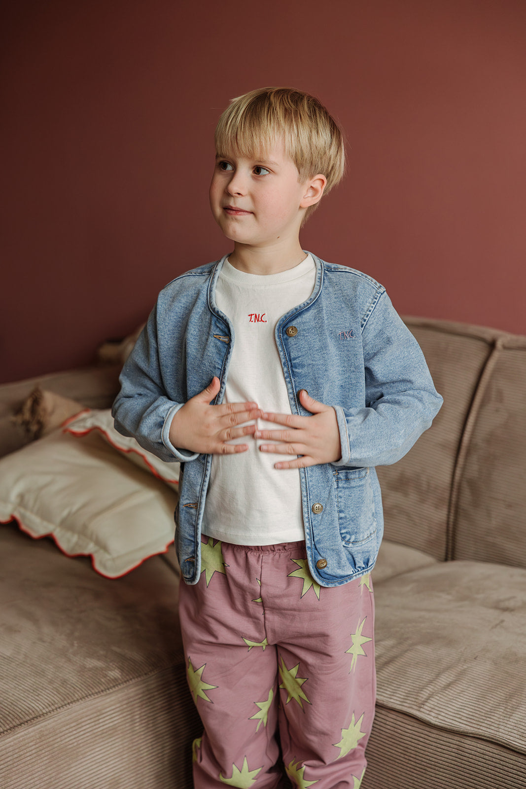 The New Chapter Bo T-shirt wit Basic