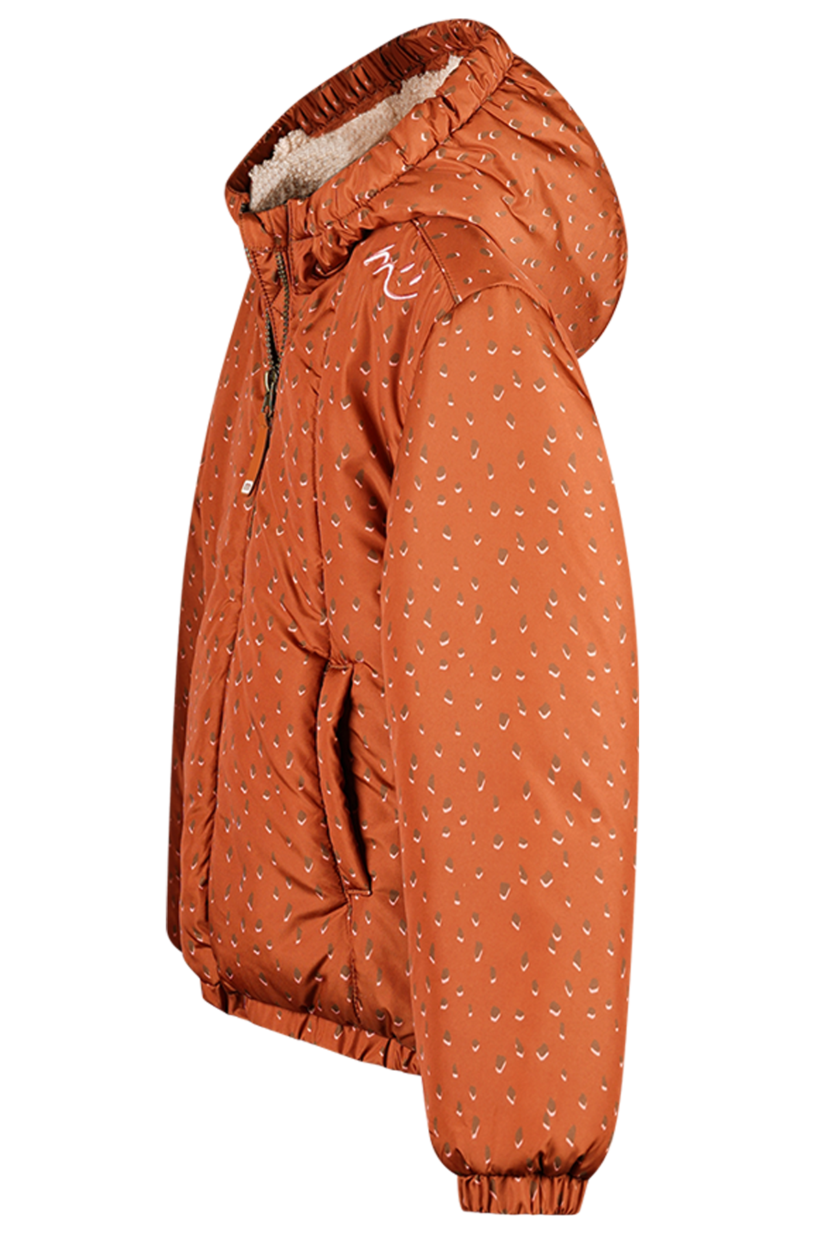 Moodstreet JET puffer jacket rust