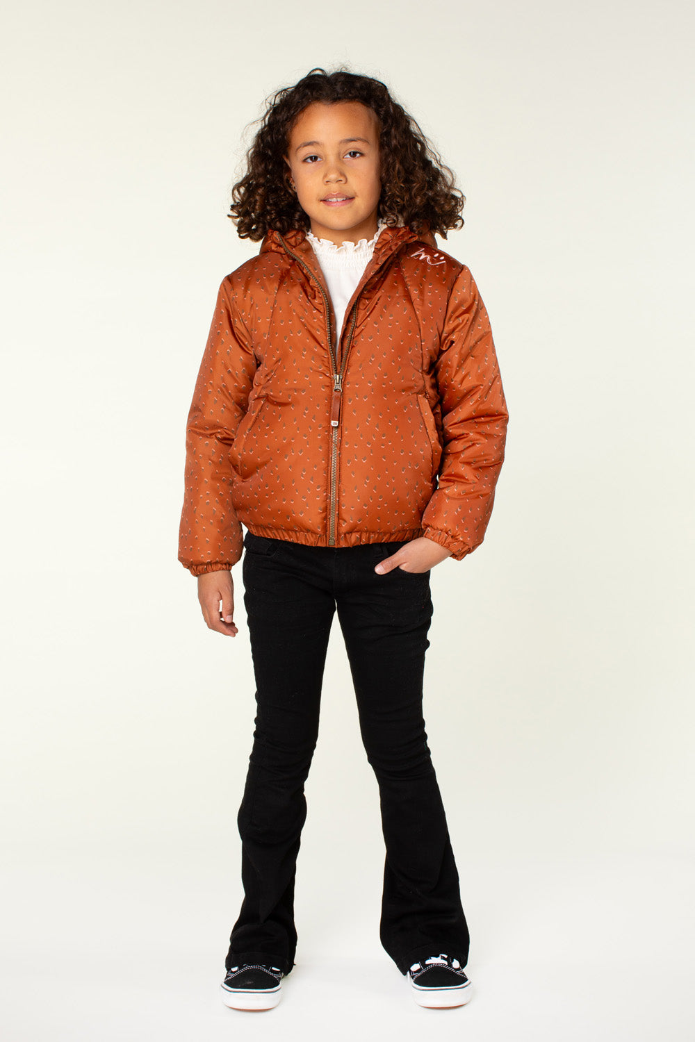 Moodstreet JET puffer jacket rust