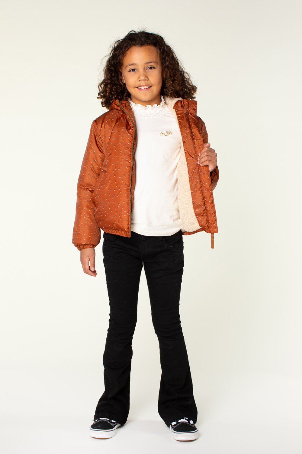 Moodstreet JET puffer jacket rust