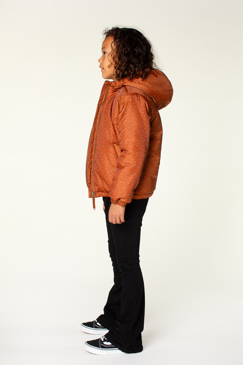 Moodstreet JET puffer jacket rust