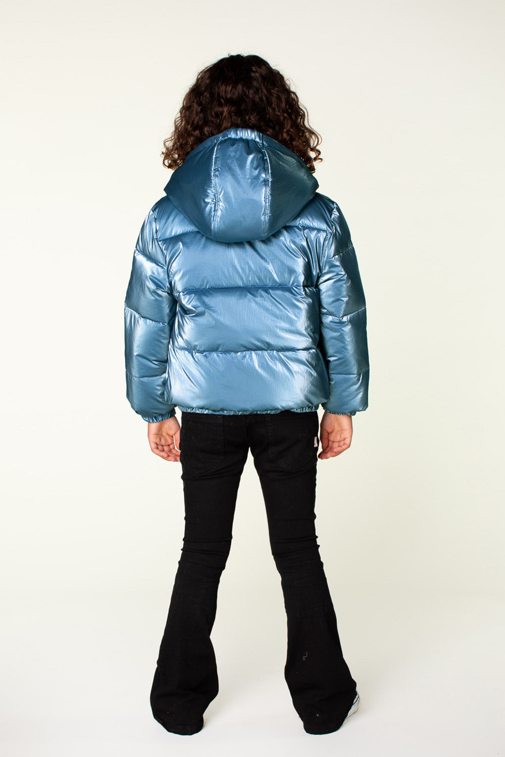 Moodstreet JULIE puffer metallic ice blue