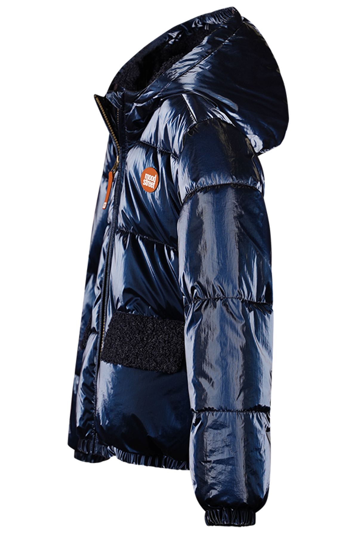Moodstreet JULIE puffer metallic navy