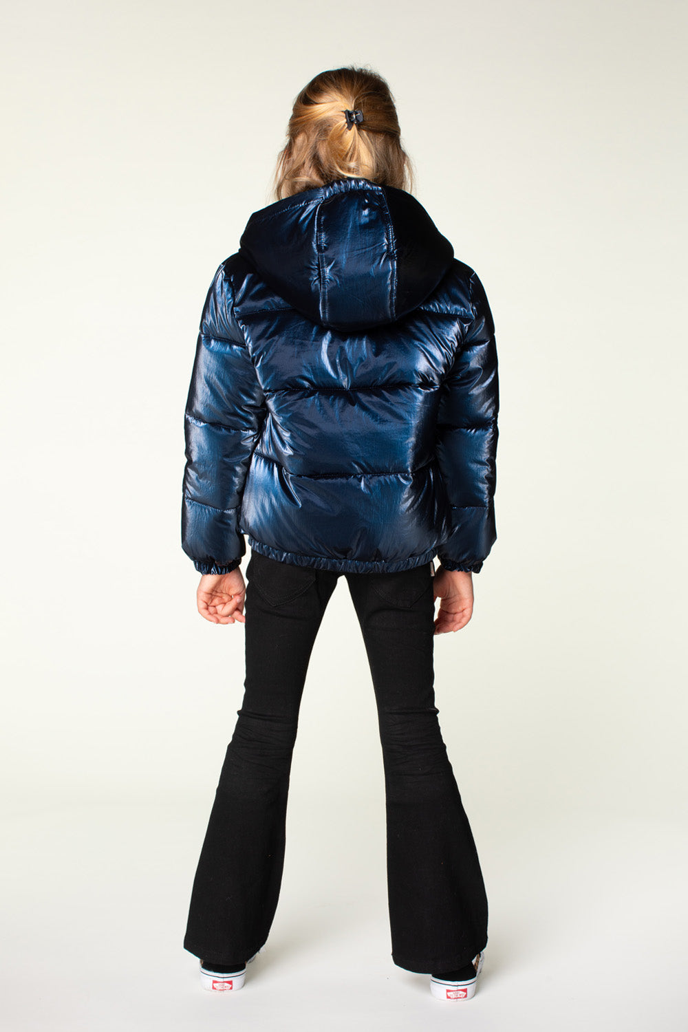 Moodstreet JULIE puffer metallic navy
