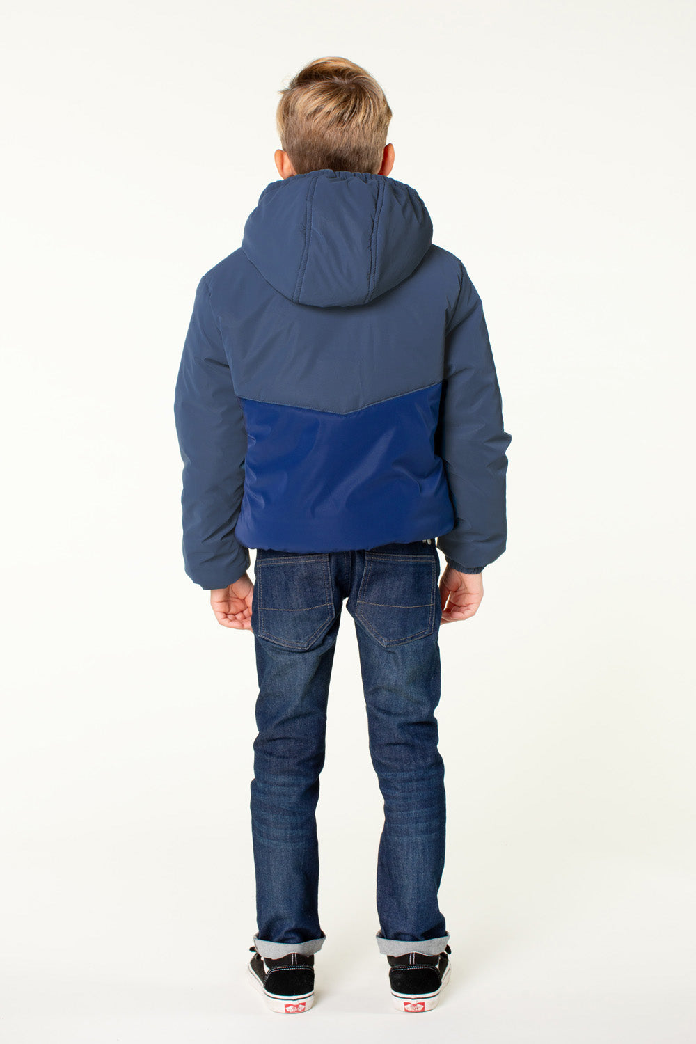 Moodstreet JIMMY colorblock jacket navy