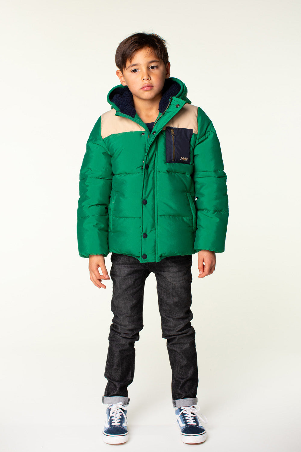 Moodstreet JOEY puffer jacket green