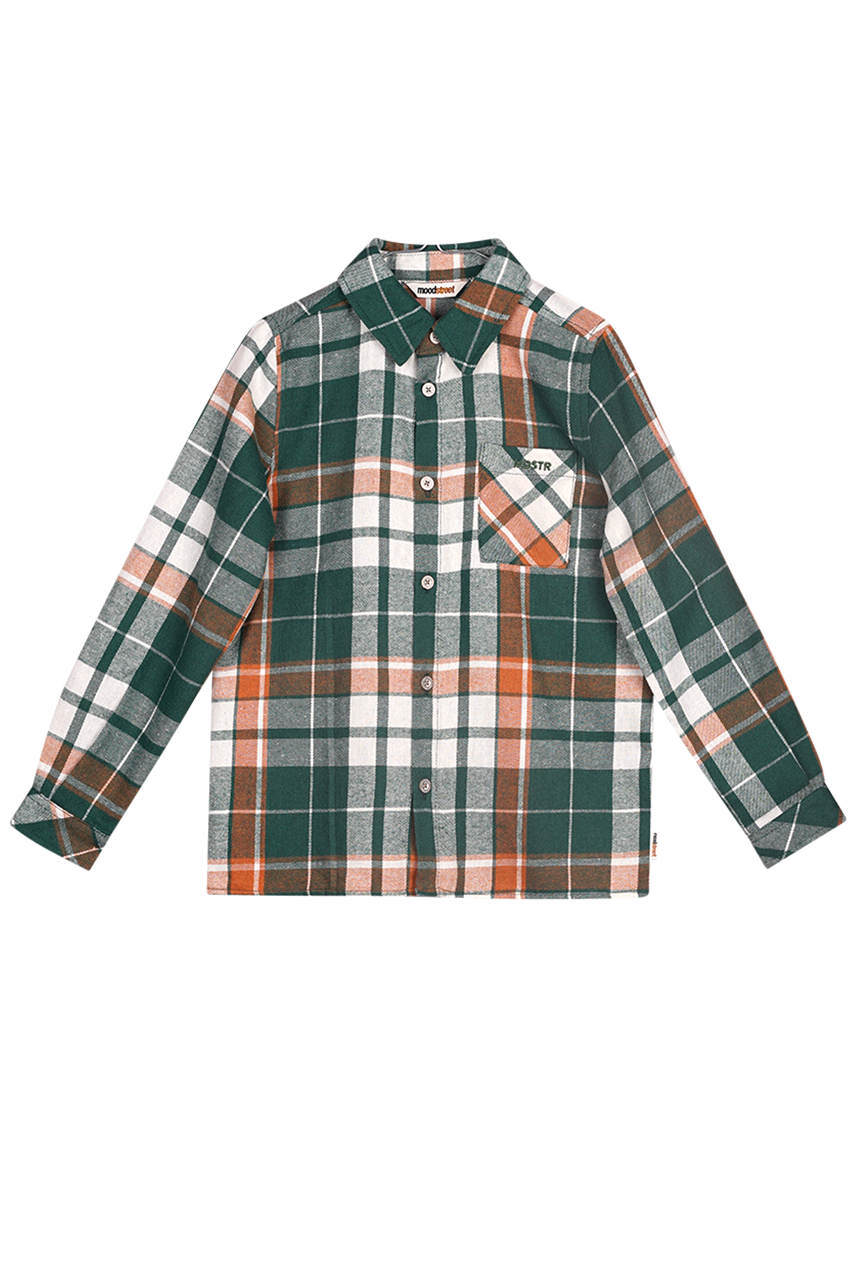 Moodstreet OLIVER overshirt forest green