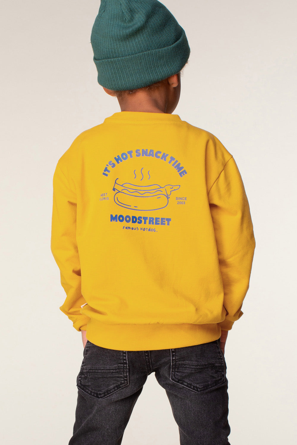 Moodstreet SIMON sweater yellow gold