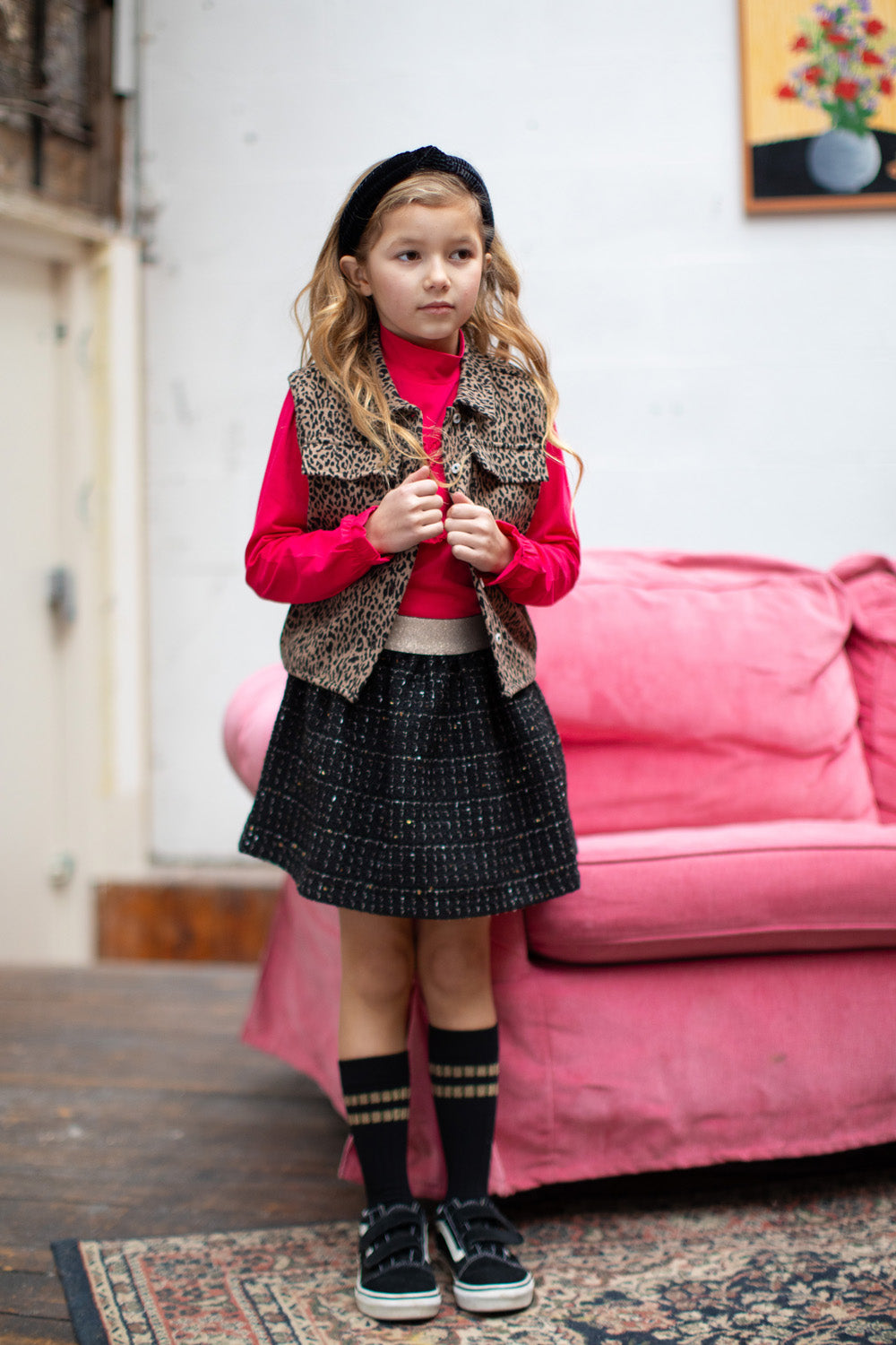 Moodstreet VINA gilet jacquard