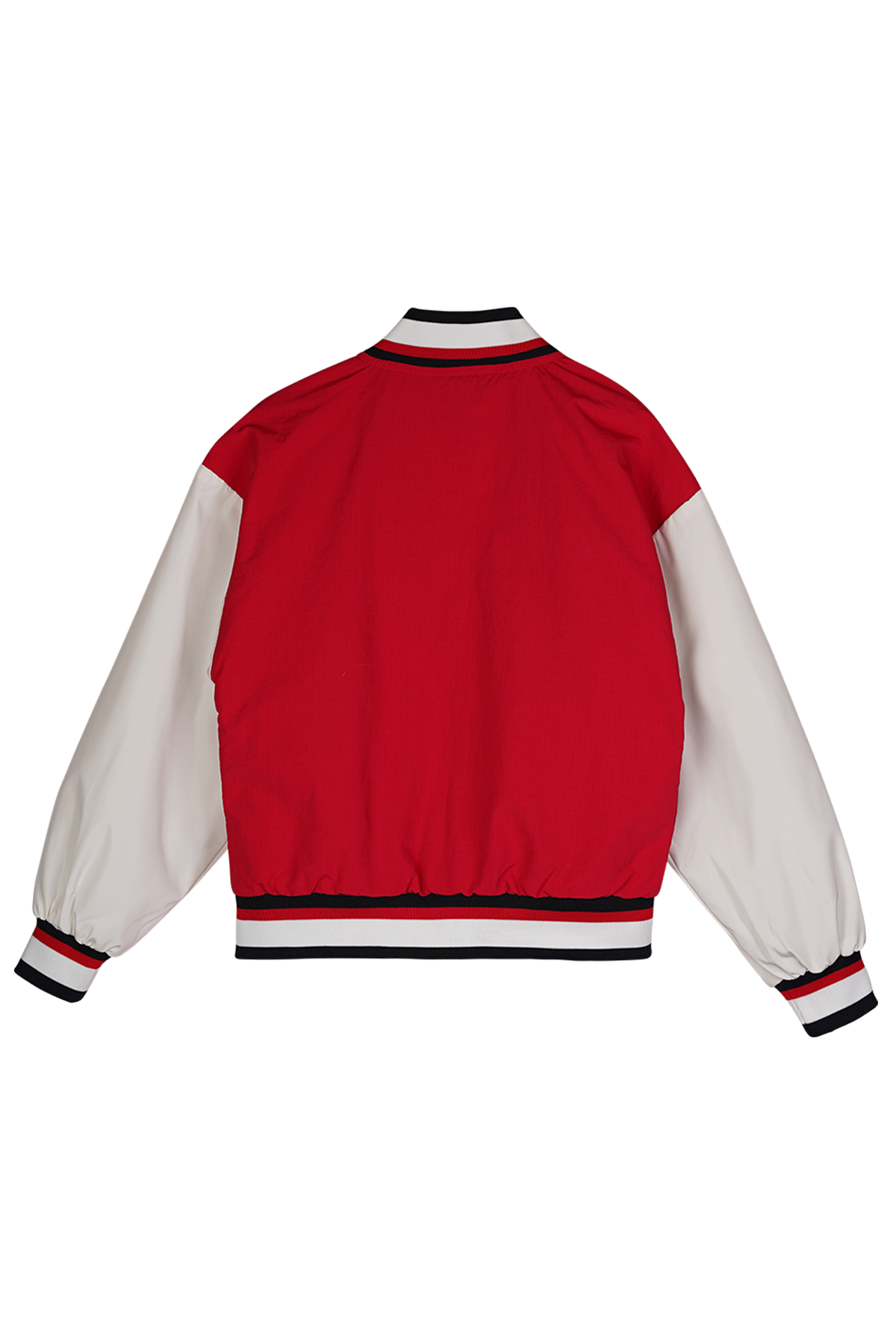 Moodstreet Jonas Rood & Wit Bomber