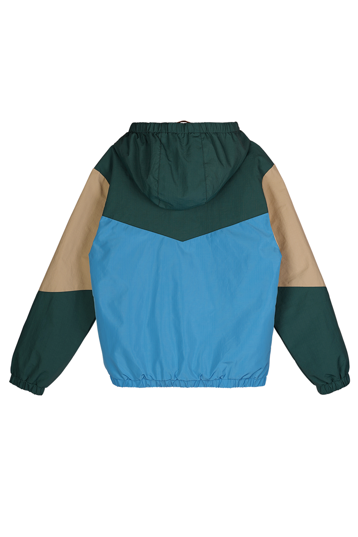 Moodstreet Davy Colorblock Jas Groen