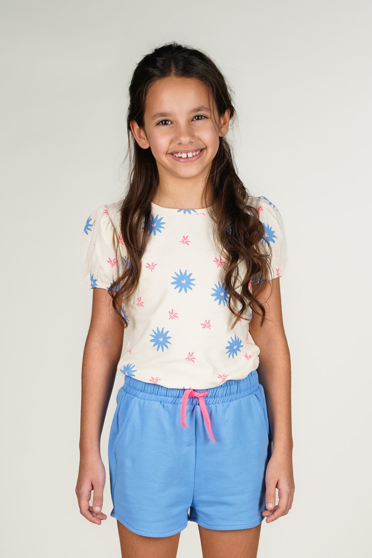 Moodstreet Alice Raglan Aop Summer Top