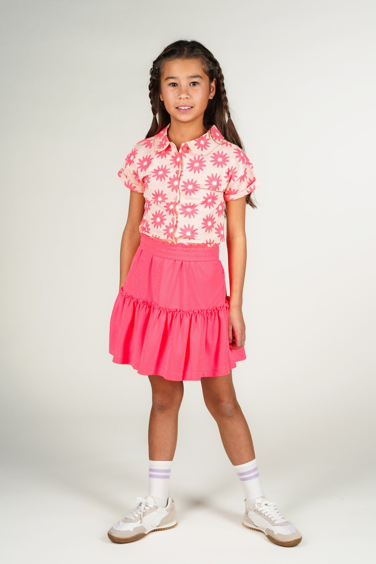 Moodstreet Angie Sunny Flower Aop Top