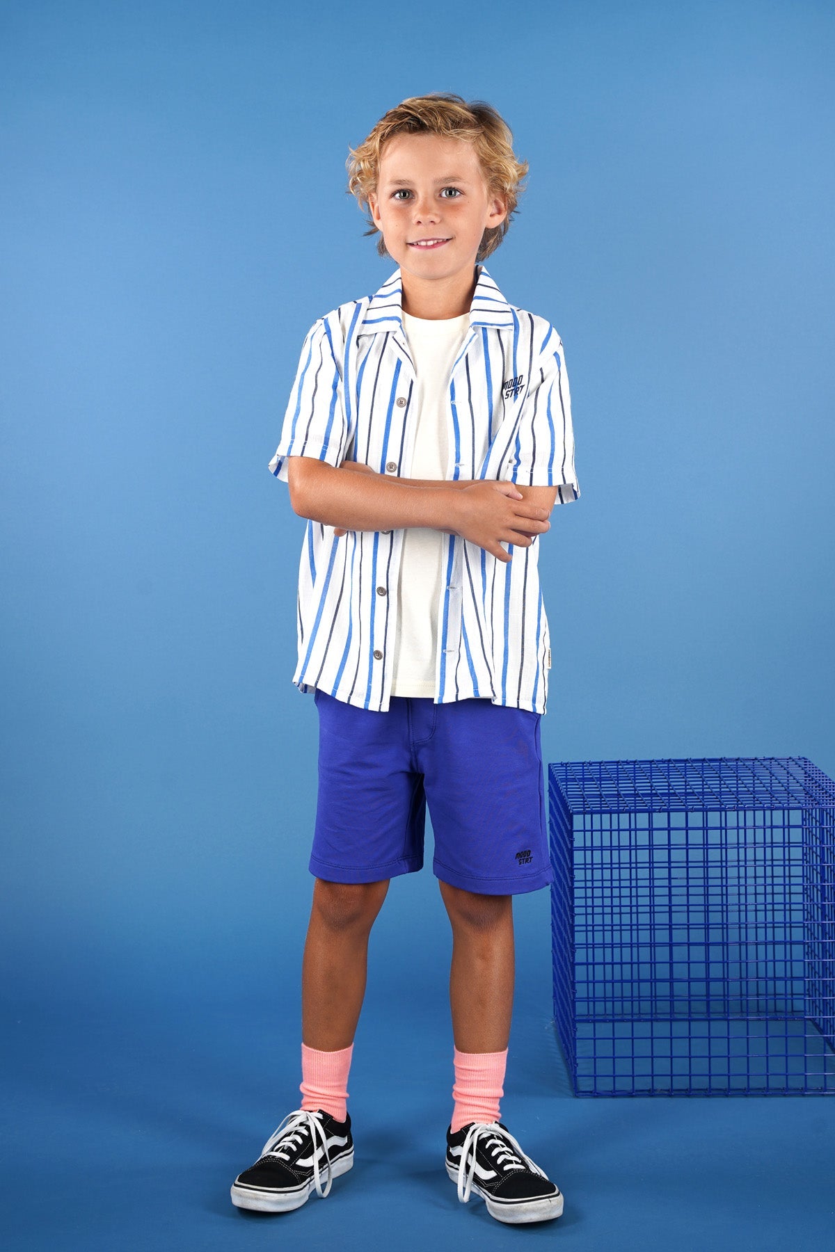 Moodstreet Otto Striped Summer Shirt
