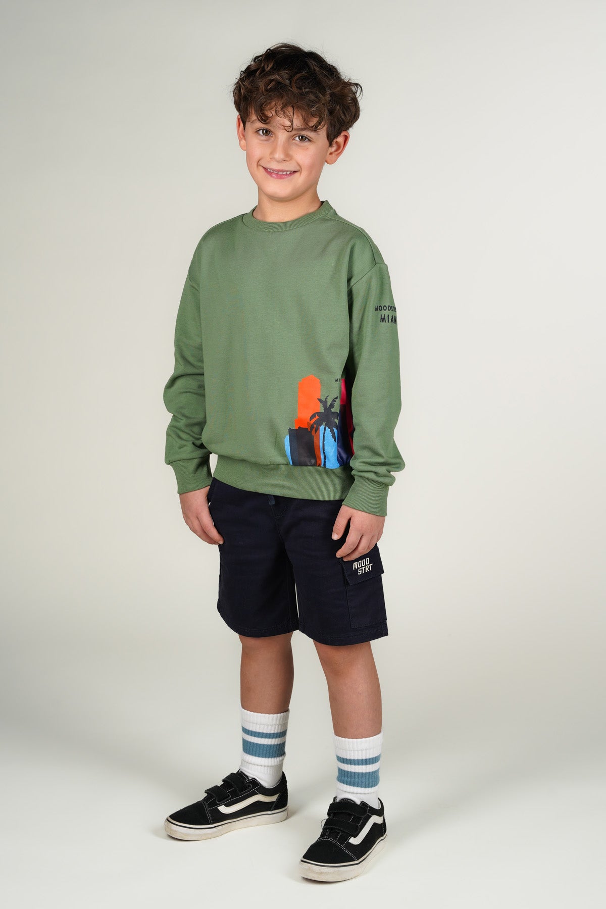 Moodstreet Simon Palms & Skyline Sweater