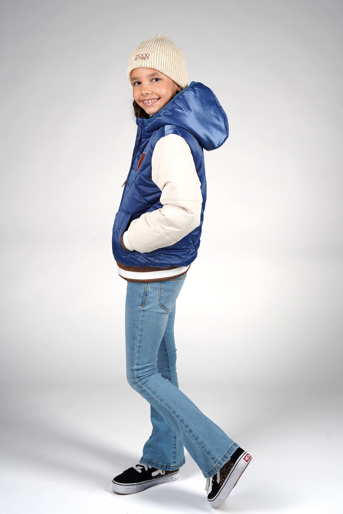 Moodstreet Joy Ann Baseball Jack Blauw