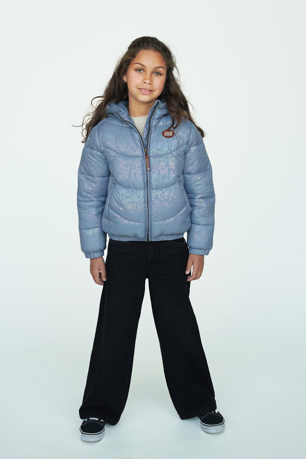 Moodstreet Jesse Disco-Look Jacket Lichtblauw