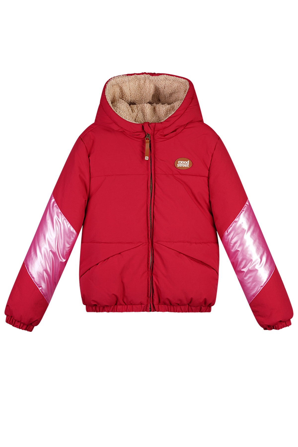 Moodstreet Joni Combo Jacket Rood
