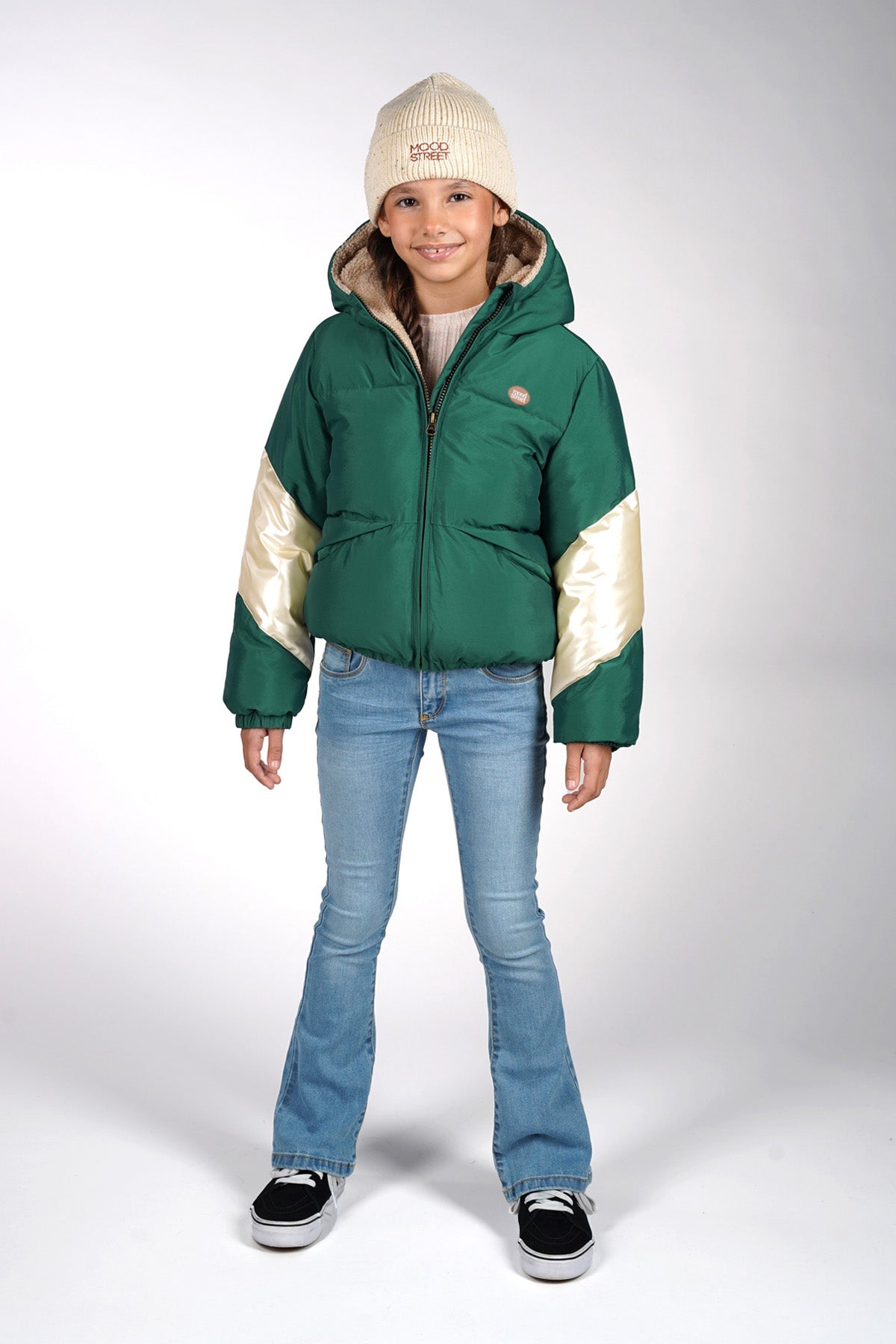 Moodstreet Joni Combo Jacket Groen