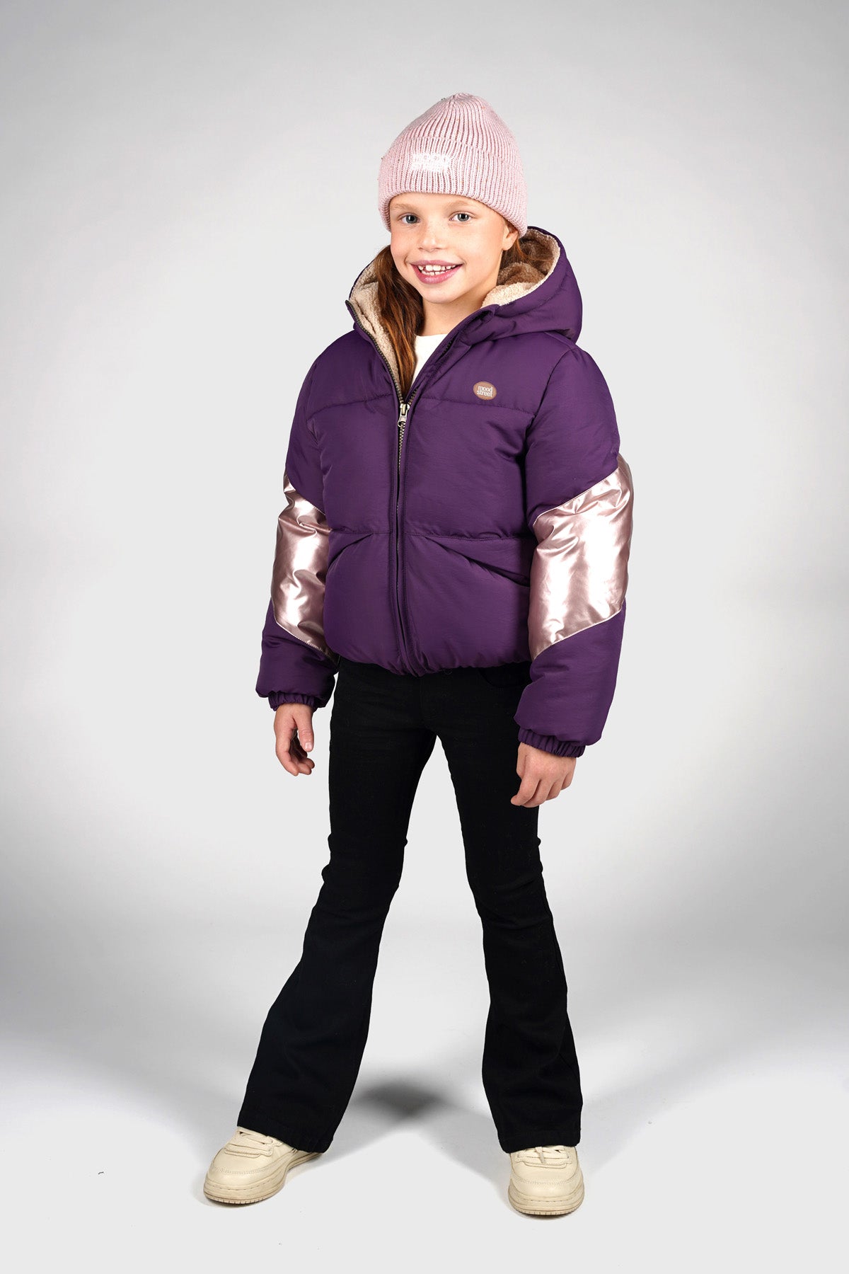 Moodstreet Joni Combo Jacket Paars
