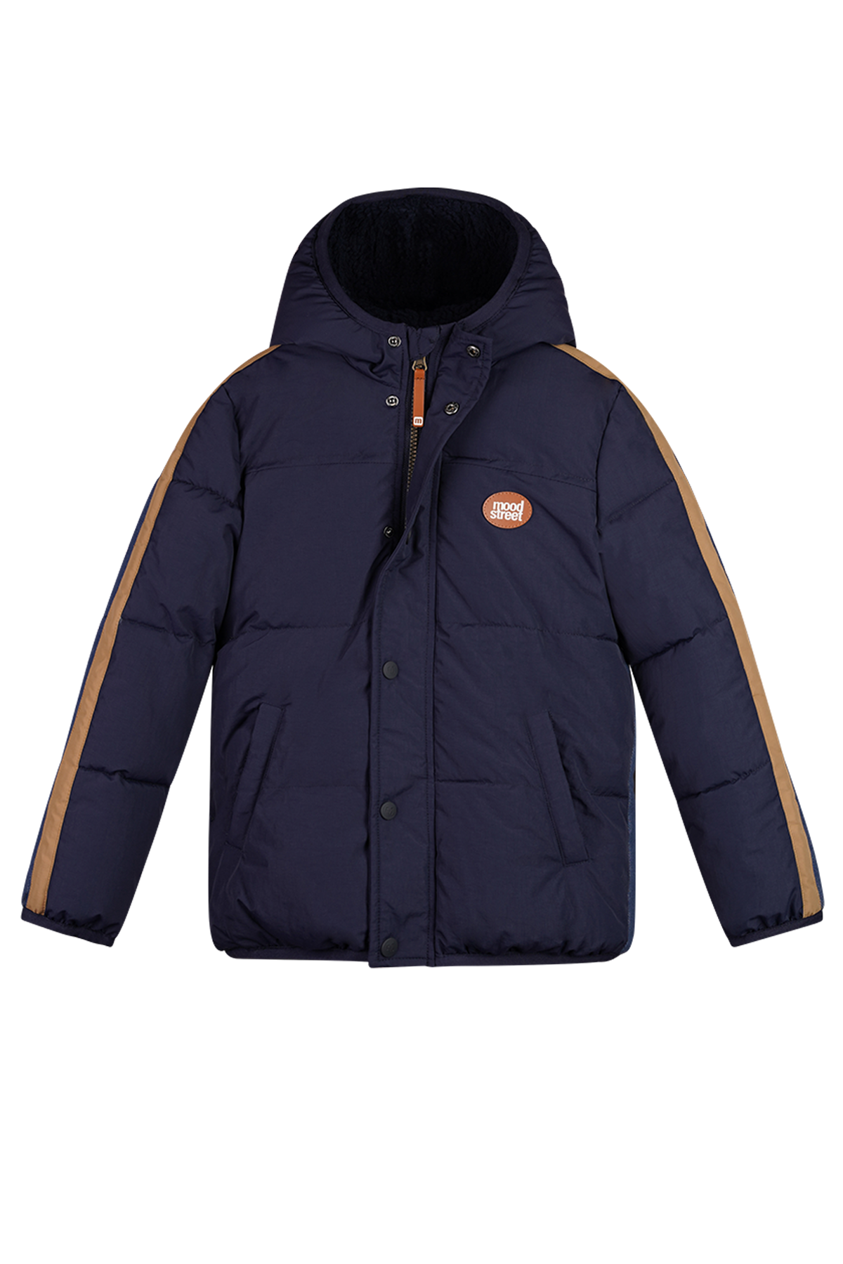 Moodstreet Jeff Two-Tone Bomber Blauw