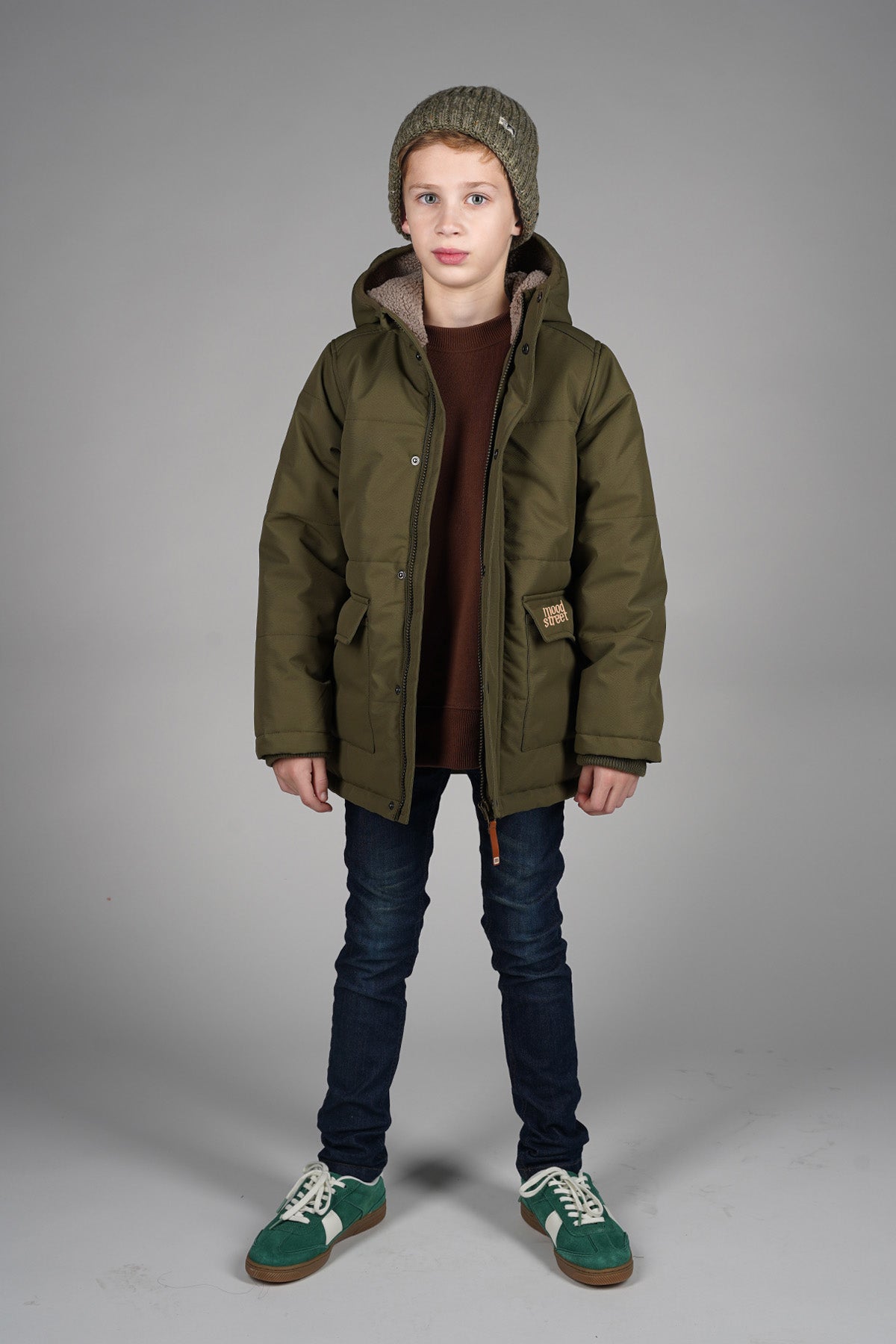 Moodstreet Jasper Winter Parka Khaki