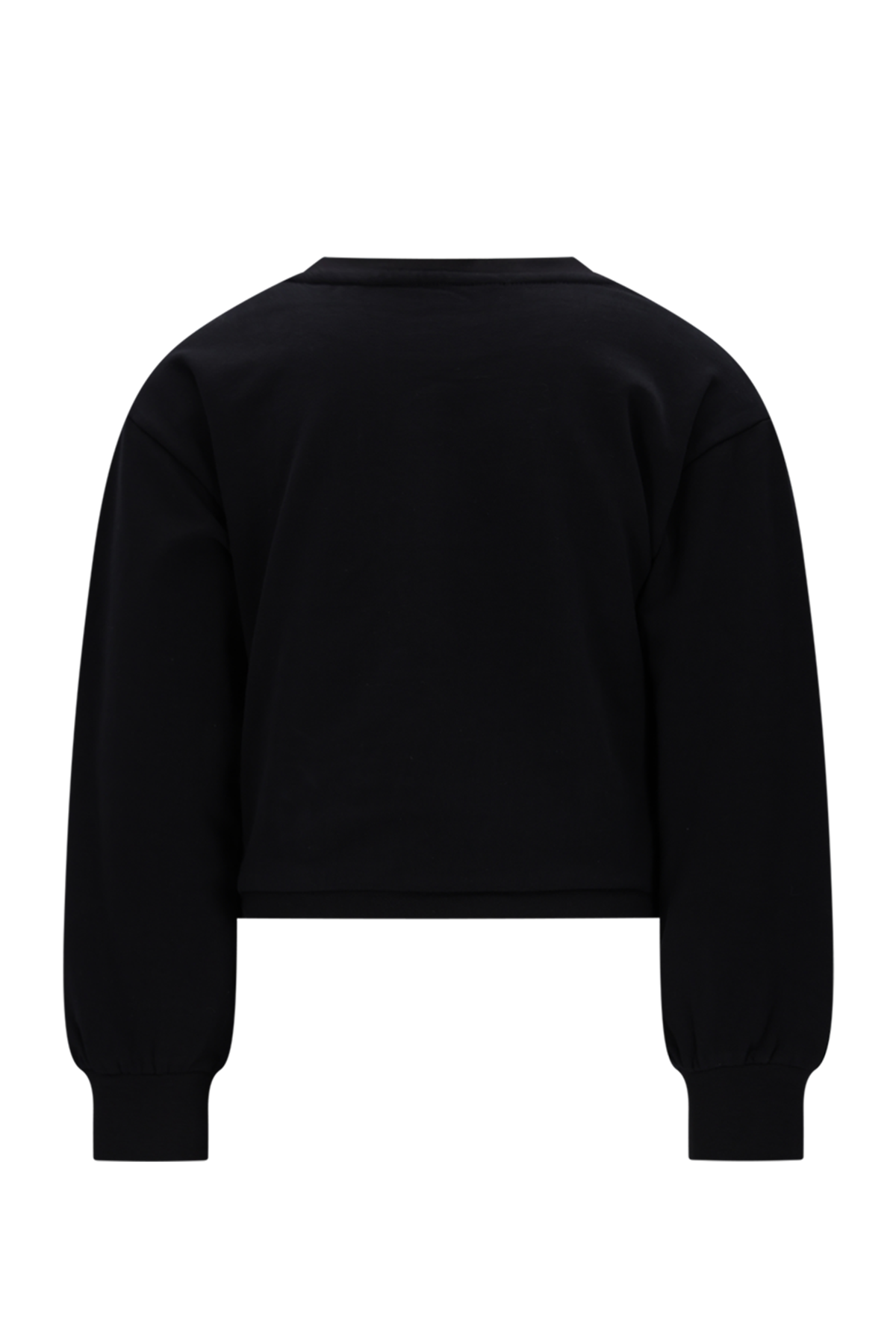 Moodstreet Sota Cropped Sweater -Zwart-