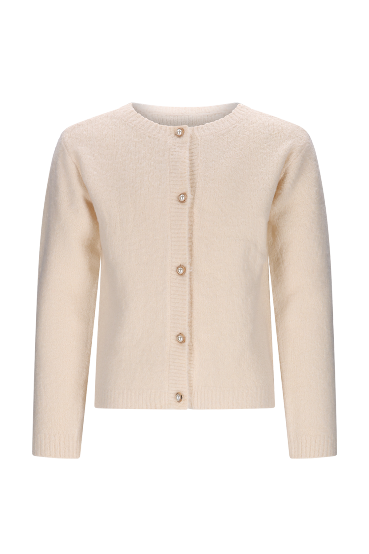 Moodstreet Viva Gebreid Vestje -Off-White-