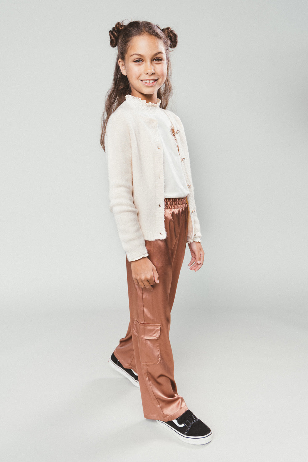 Moodstreet Viva Gebreid Vestje -Off-White-