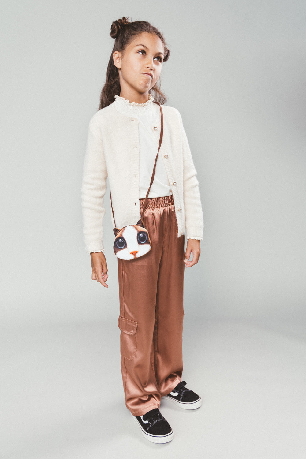 Moodstreet Viva Gebreid Vestje -Off-White-