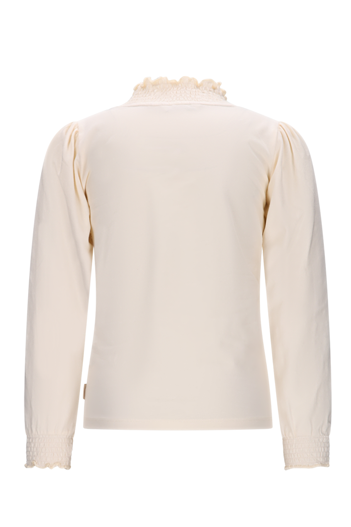 Moodstreet Laure Smock Longsleeve -Off-White-