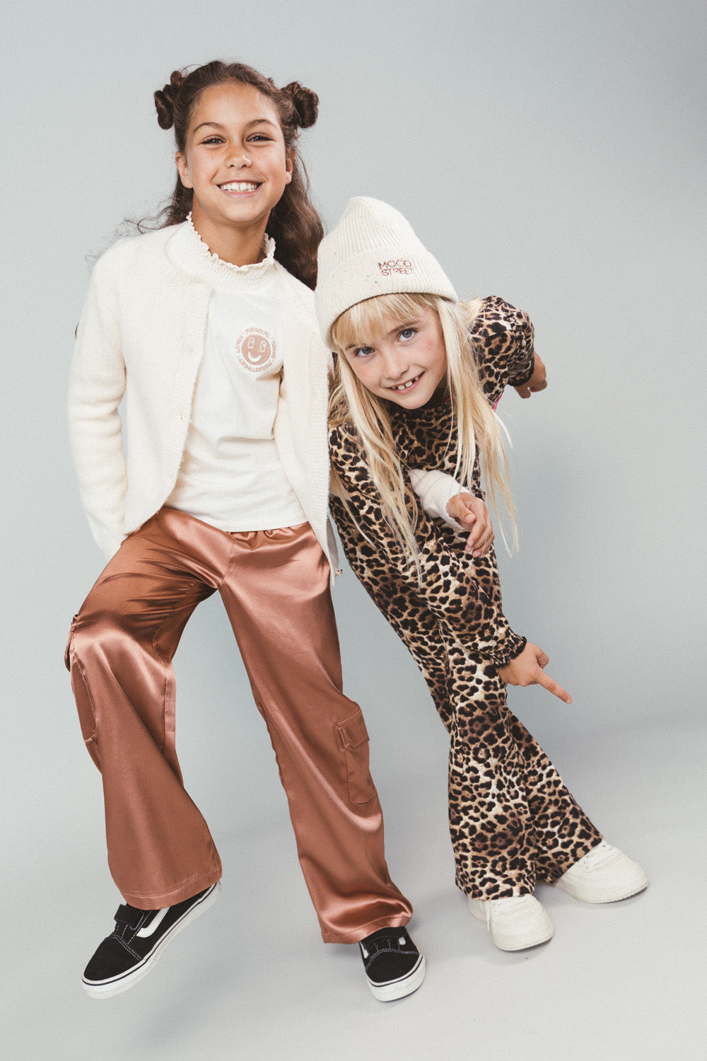 Moodstreet Bibi Flared Pants -Luipaard-