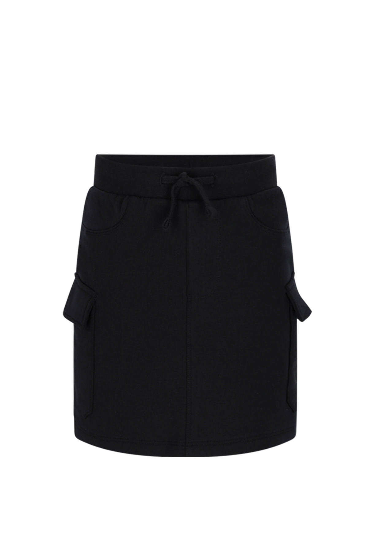 Moodstreet Risa Cargo Sweat Rok -Zwart-