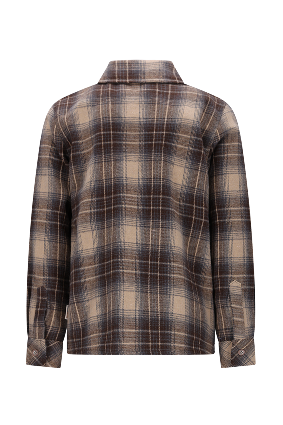 Moodstreet Oliver Geruit Shirt -Zand-