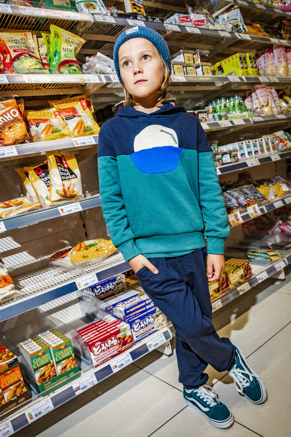 Moodstreet Sulvy Hoodie -Blauw-