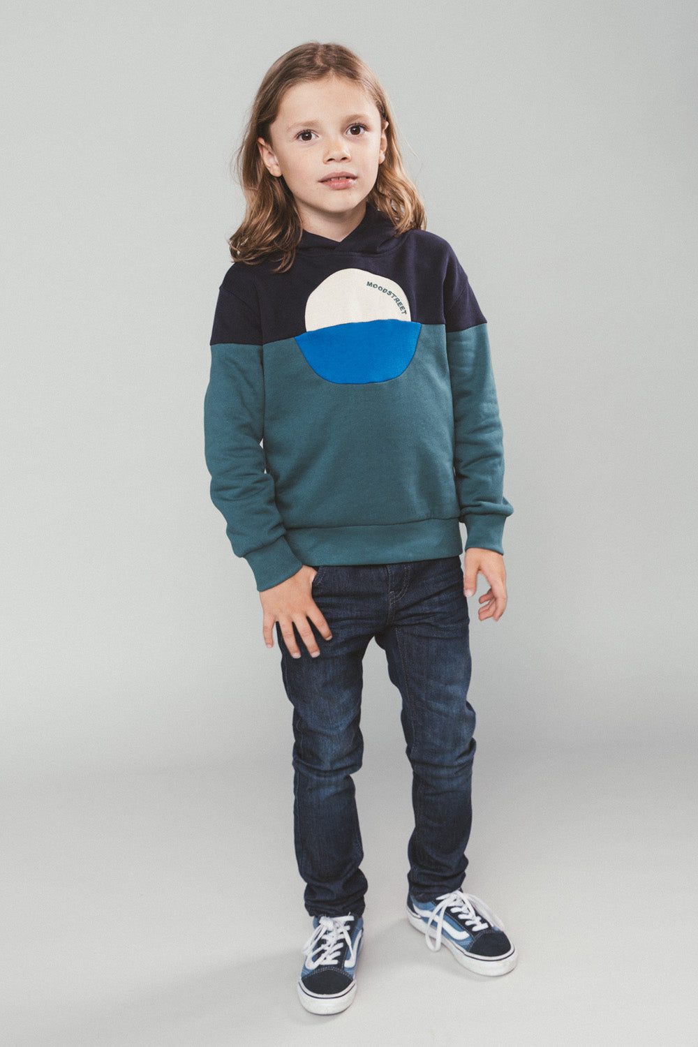 Moodstreet Sulvy Hoodie -Blauw-