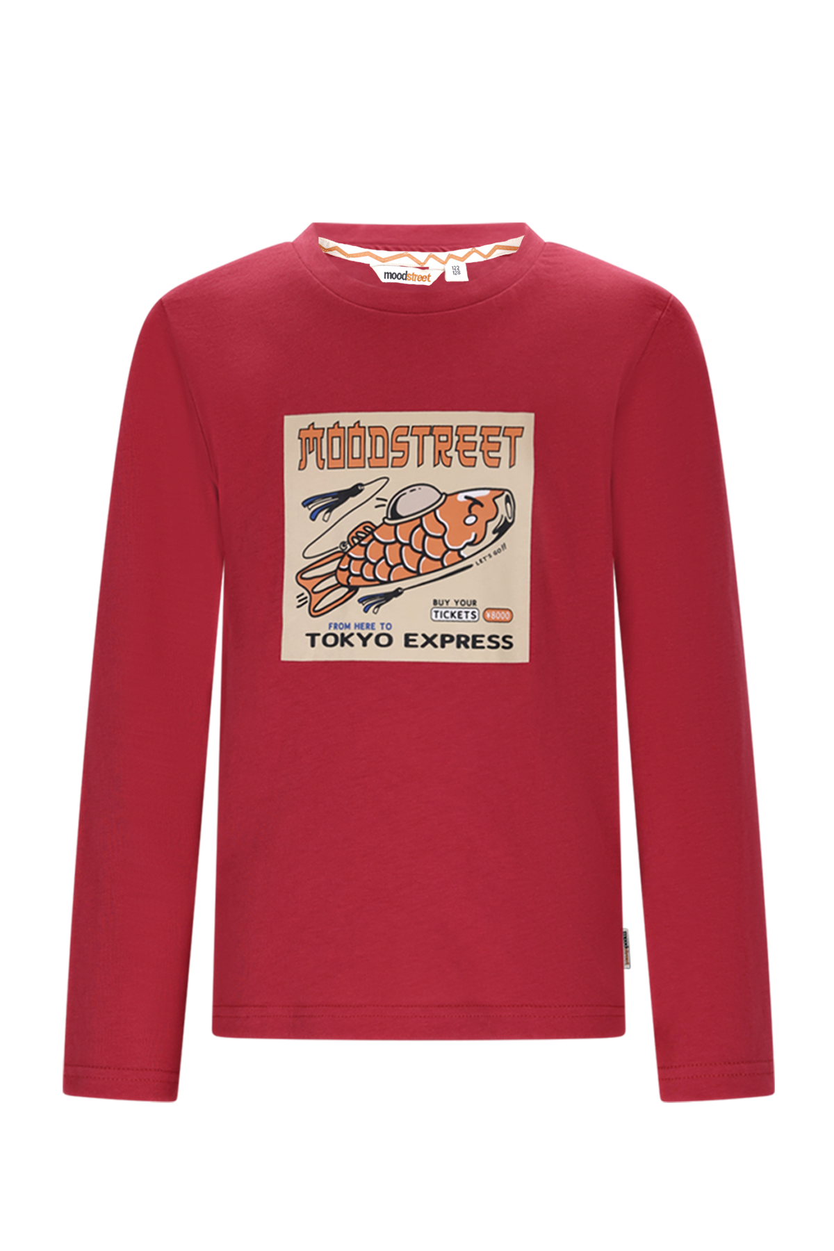 Moodstreet Liwen Longsleeve -Bordeaux-