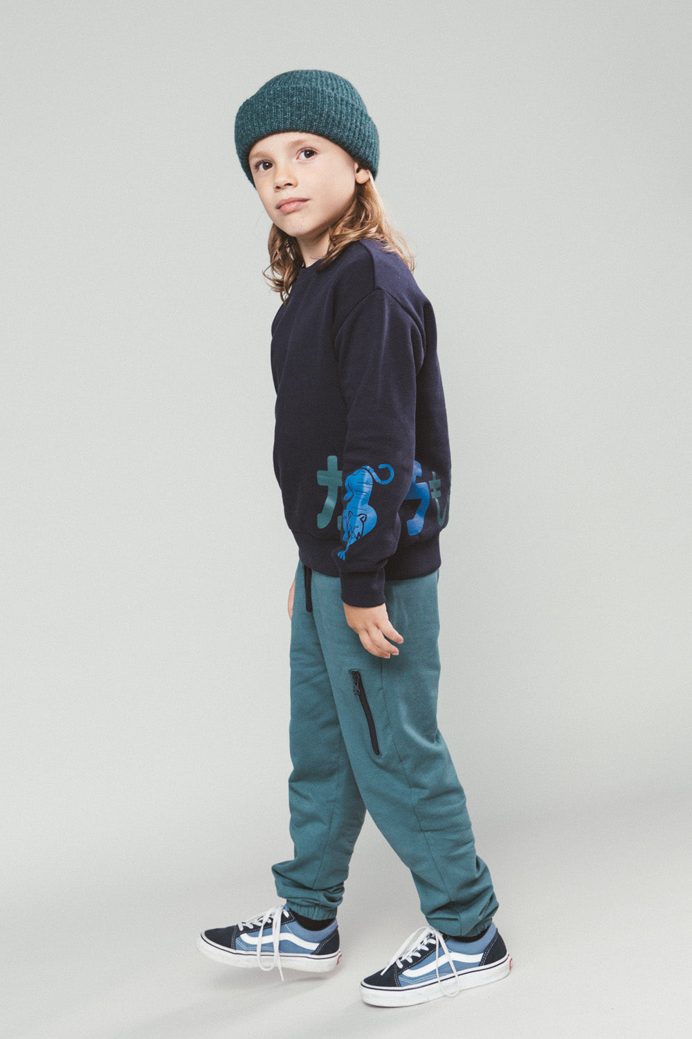 Moodstreet Ben Sweat Jogger -Groen-