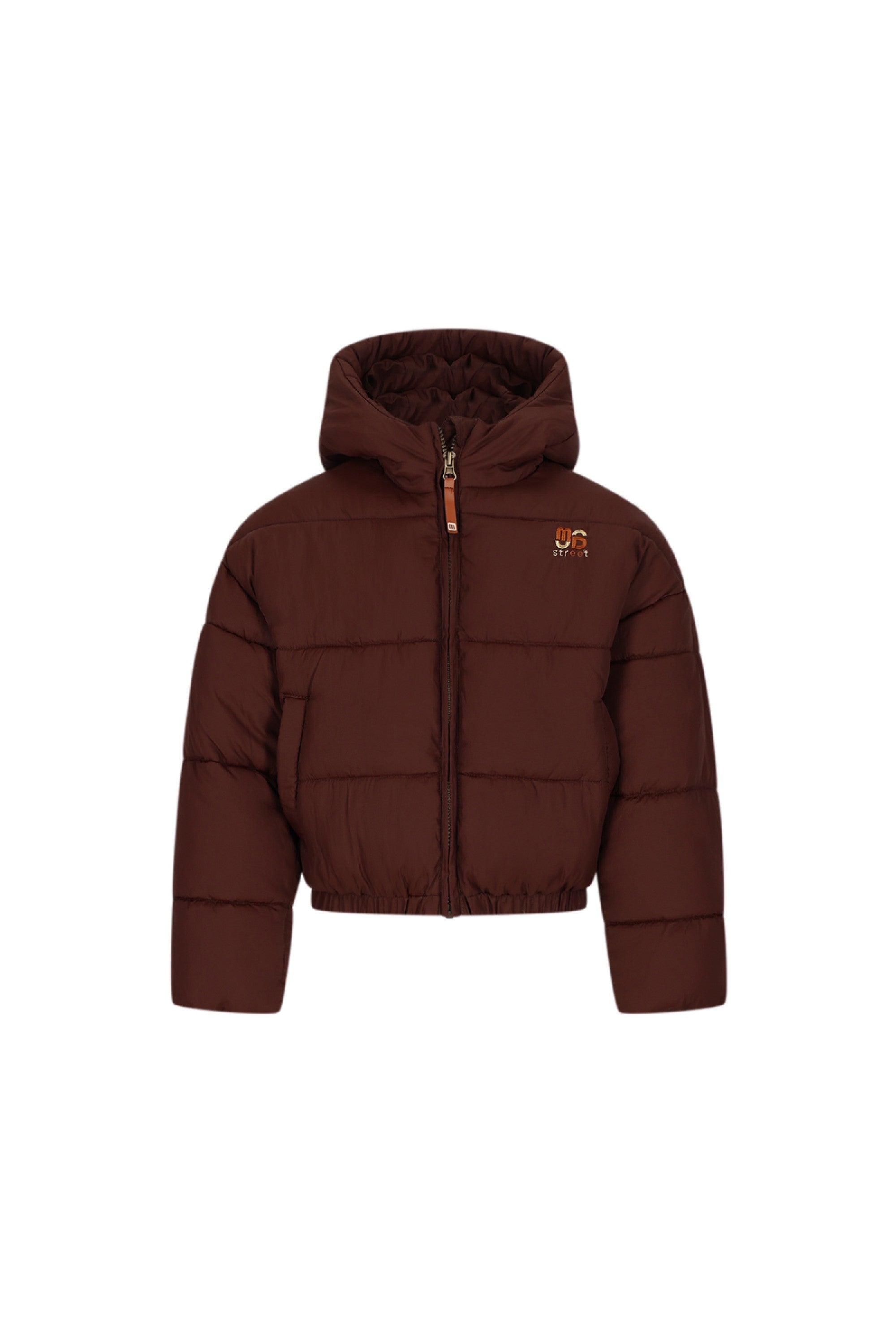 Moodstreet JOYA cropped bomber - Cocoa