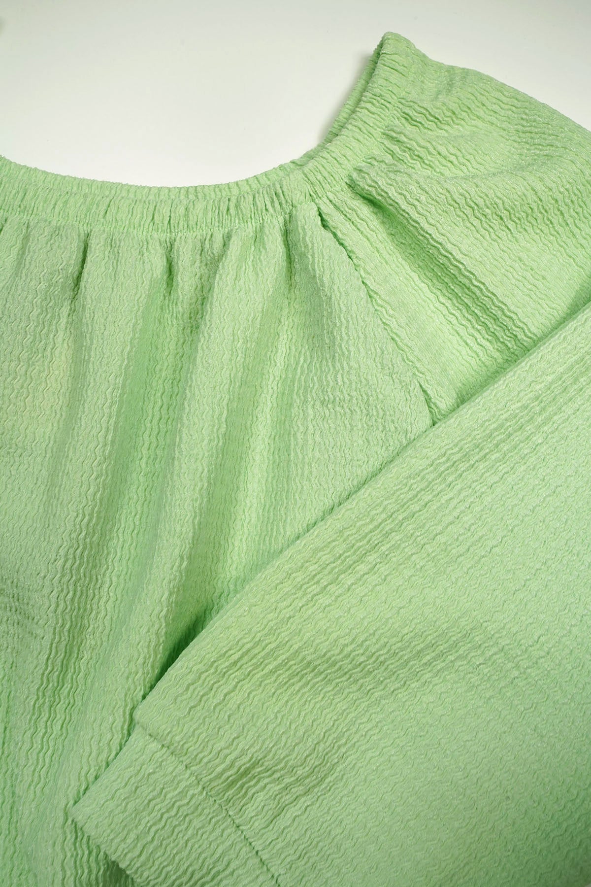 NoNo Knew Boothals Jersey Top Groen