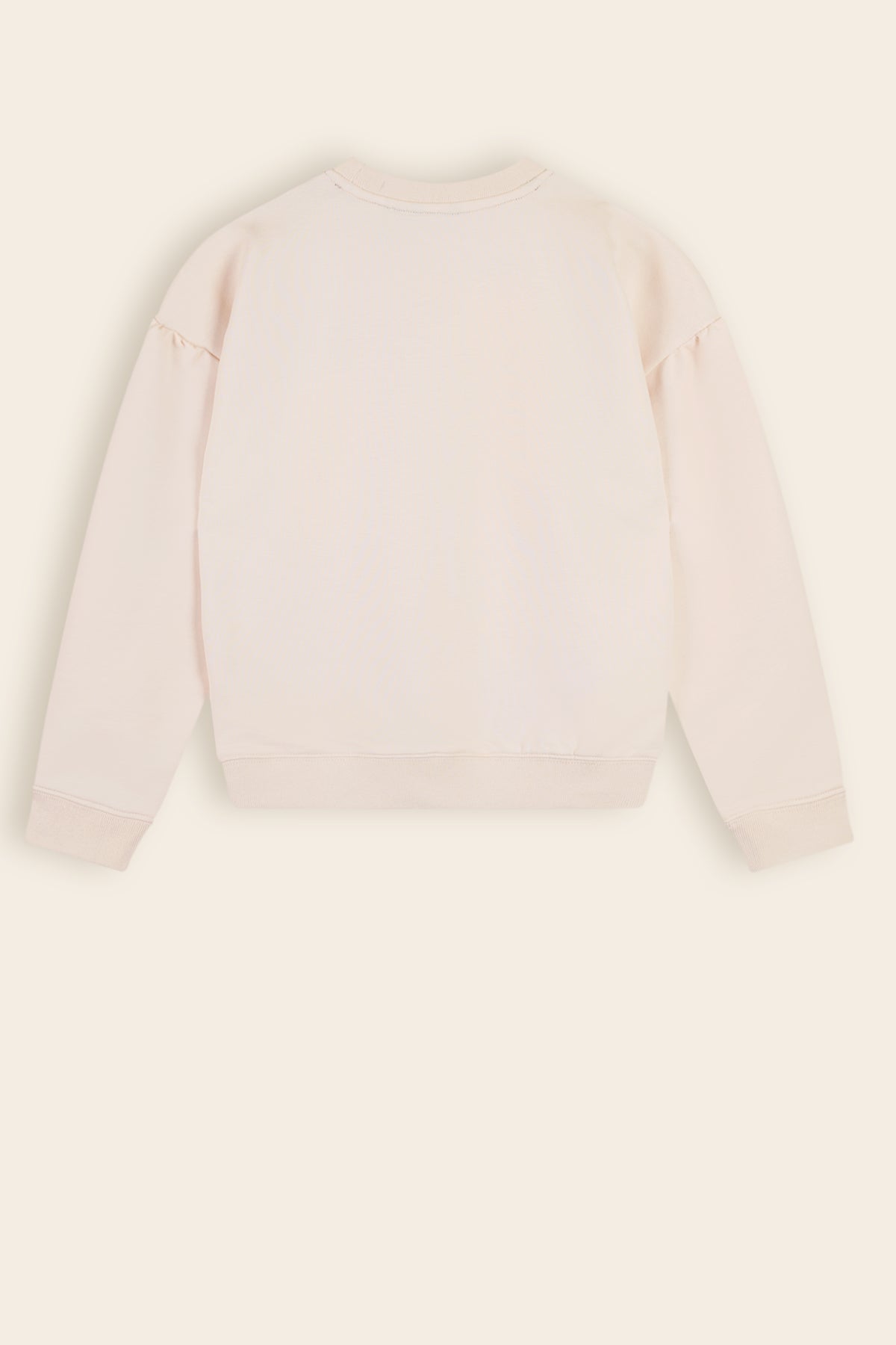 NoNo Kimo Sweater mit Print Elfenbein