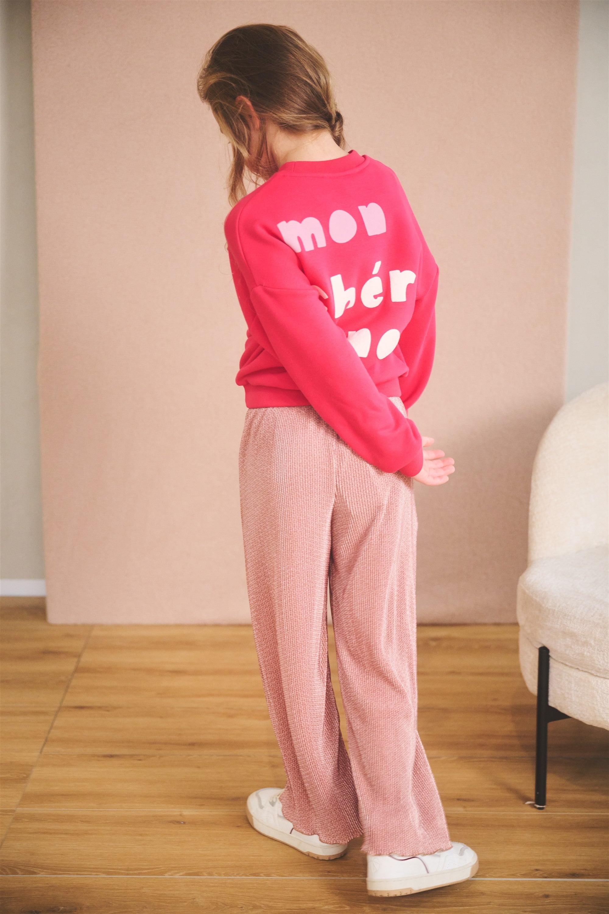 Konono Superzachte Sweater Roze