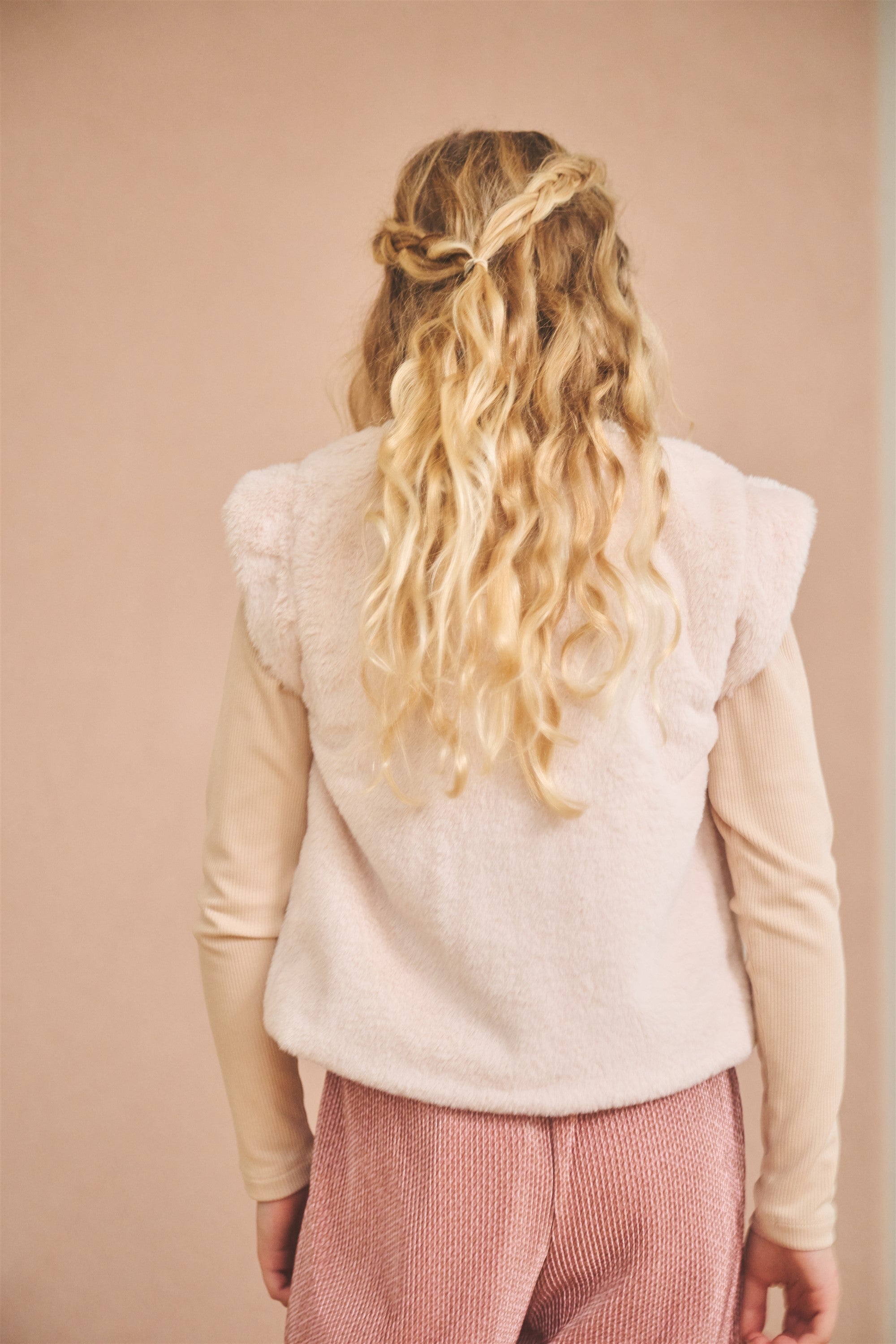 NoNo Kila Superzachte Gilet met zakken Ivoor