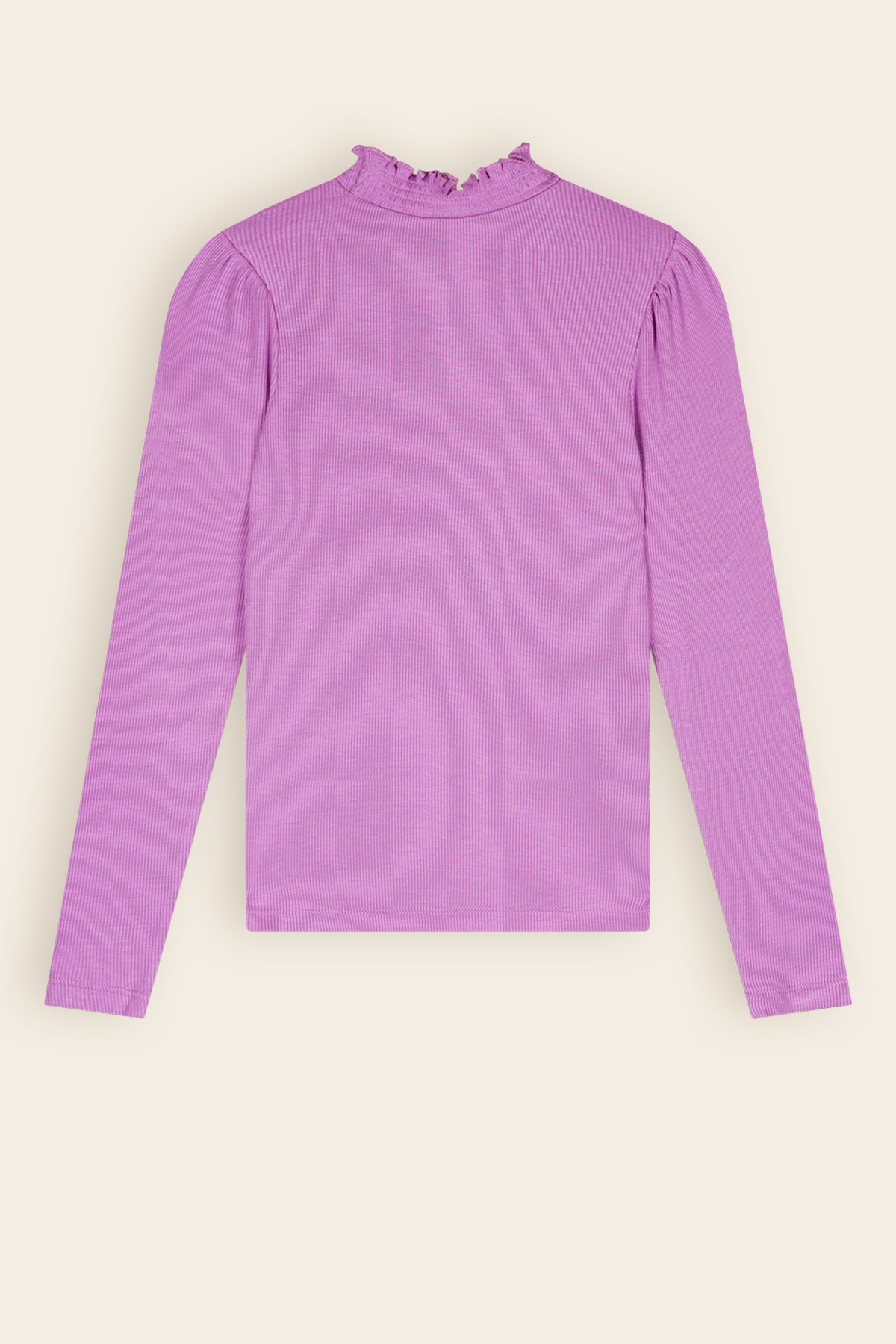 NoNo Koss Rib Jersey Tshirt Violet