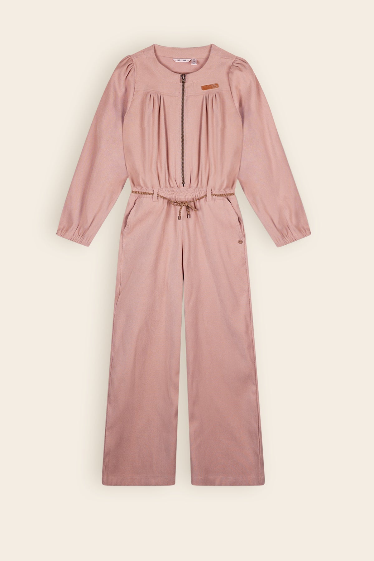 NoNo Sasal Twill Jumpsuit Oud Roze