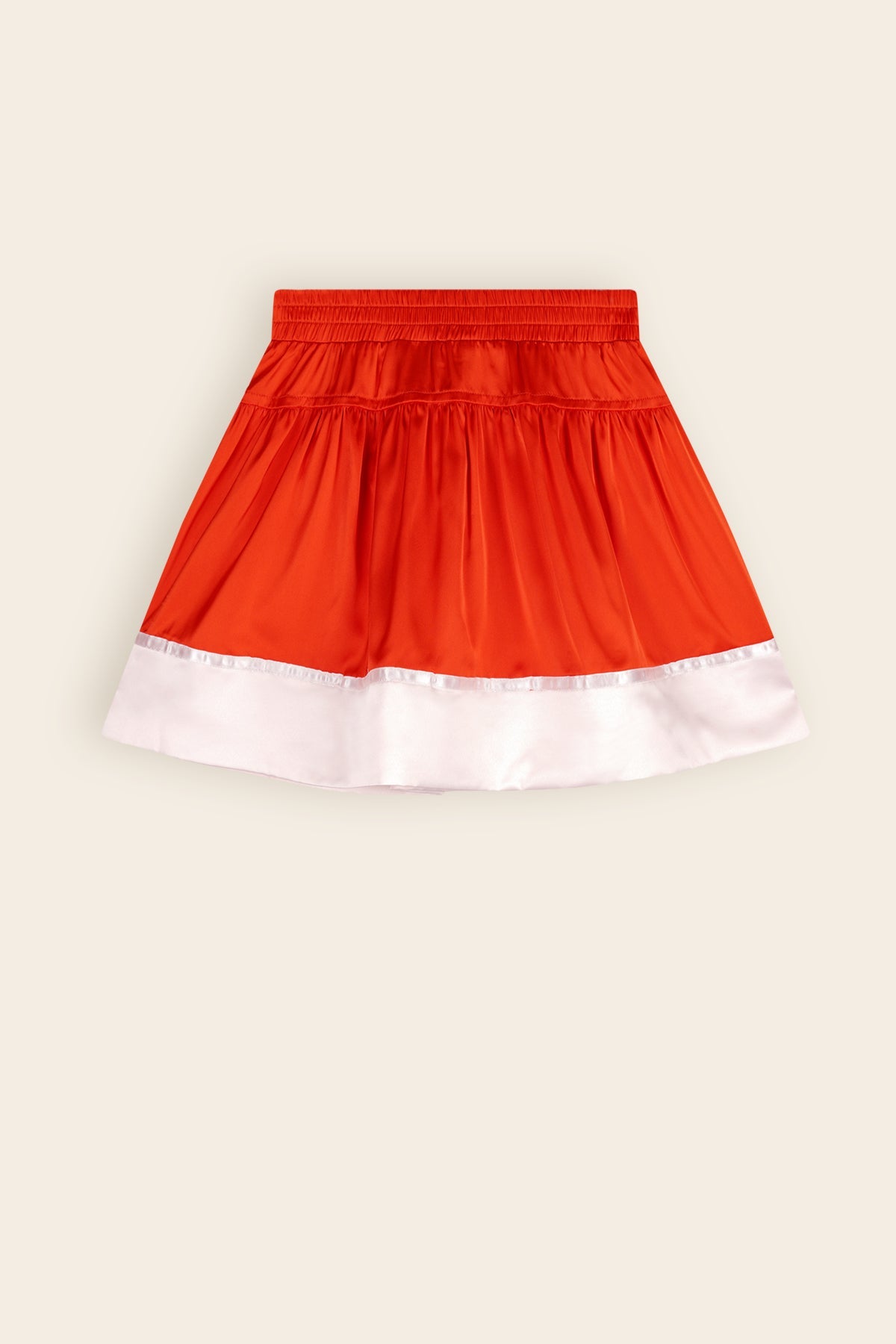 NoNo Nika Satijnen Rok Rood