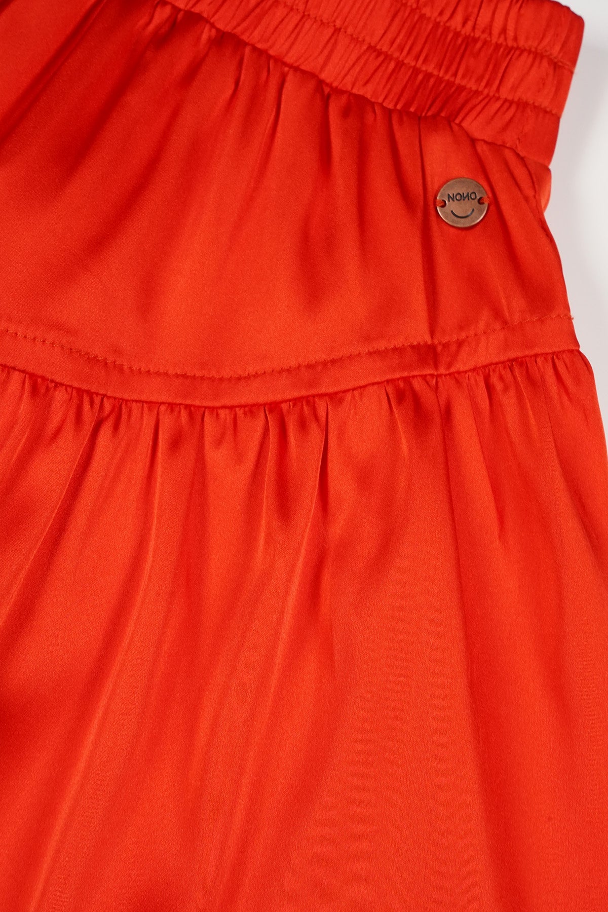 NoNo Nika Satijnen Rok Rood